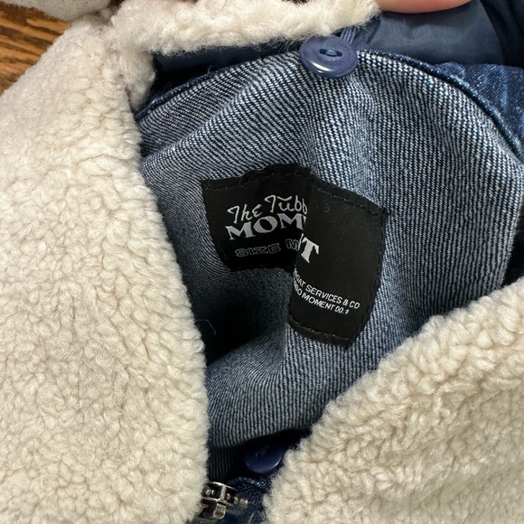 The Tubbo Moment Denim Jacket with Sherpa Lining - Picture 9 of 10